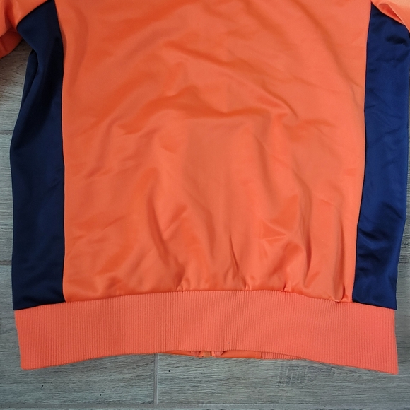 Denver Broncos NFL Sparkle Type Orange Track Jacket Full Zip Womens Small - Picture 13 of 16